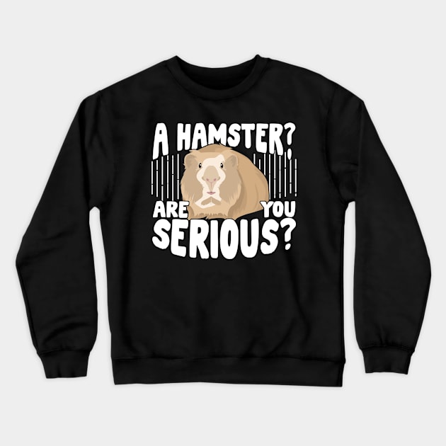 Funny Guinea Pig Pet Cavy Animal Lover Gift Crewneck Sweatshirt by Dolde08